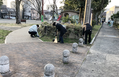 地域の清掃活動