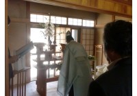 平成26年６月１日　羽島市内にて　S様邸地鎮祭を執り行いました。