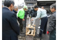 地元自治会の方々に向けての防災対策説明会