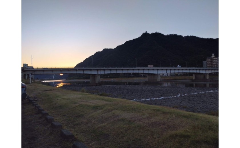 ぎふ長良川花火大会と長良川清掃活動