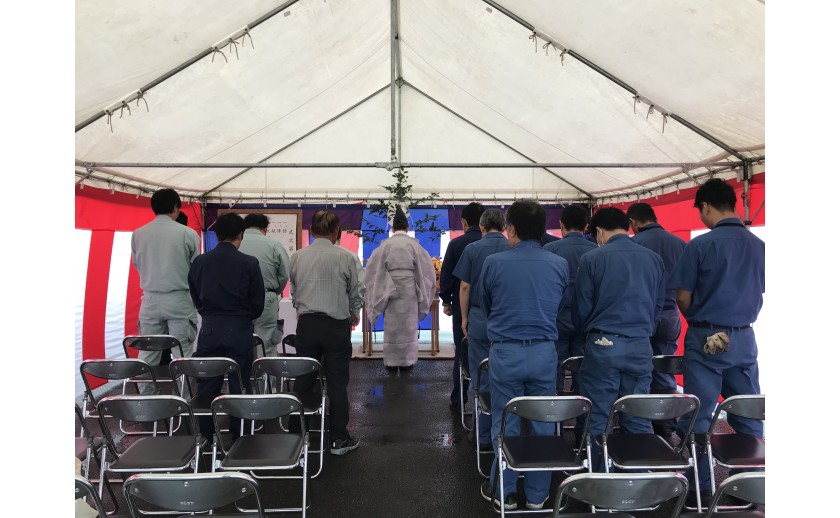 安全祈願祭を執り行いました。