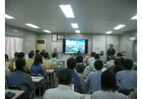 岐阜市新庁舎 現場視察研修会に参加しました!