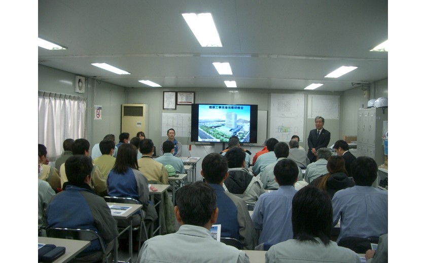 岐阜市新庁舎 現場視察研修会に参加しました!