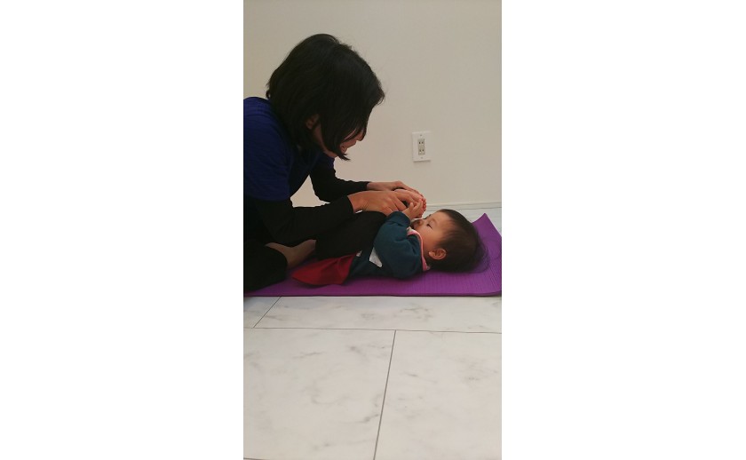 2/4 ママとベビーのワクワクヨガレポ